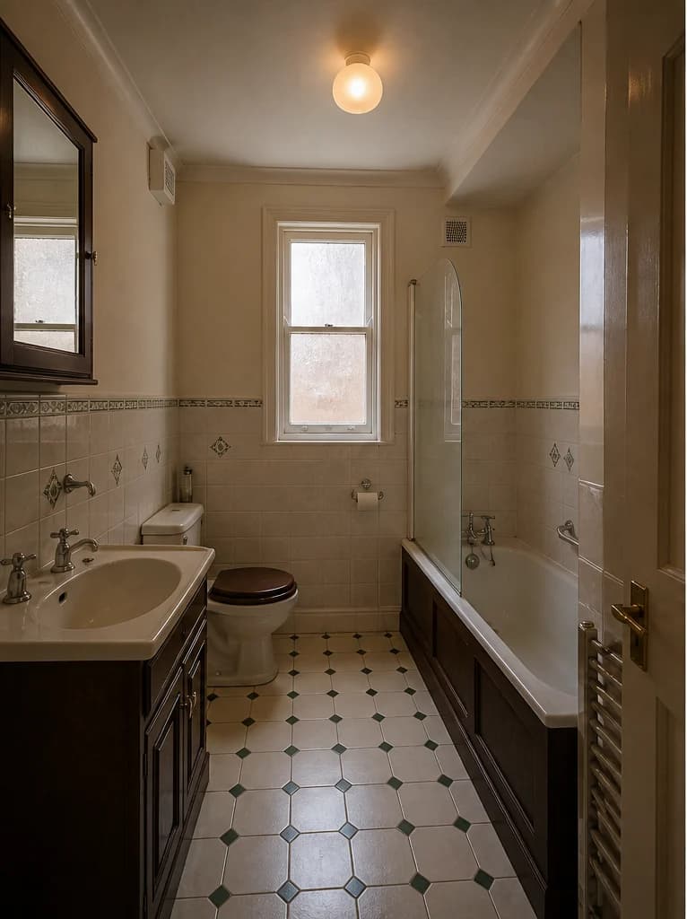 Bathroom Renovation before
